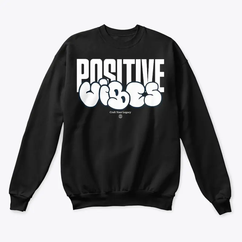 positive vibes (black)